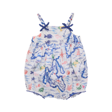 Baby Girls Tia Bubble - Island Map