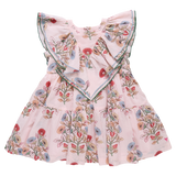 Girls Raphaela Dress - Multi Bouquet Floral