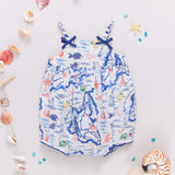 Baby Girls Tia Bubble - Island Map