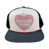 Forever Young Trucker Hat - Natural/Black