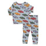 Kids Bamboo PJ Set - Vintage Cars