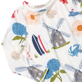 Kids Bamboo PJ Set - Hamptons