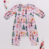 Baby Girls Charlie Jumper - Lavender Nutcracker