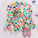 Girls Autumn Dress - Merry and Bright