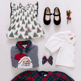 Girls Stevie Dress - Vintage Trees