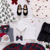 Girls Noelle Top - Christmas Characters