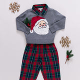 Boys Oliver Sweater - Santa