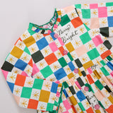 Girls Autumn Dress - Merry and Bright