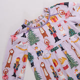 Baby Girls Charlie Jumper - Lavender Nutcracker