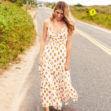 Womens Hope Dress - Small Orange Bud