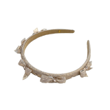 Rose Gold Bow Halo Headband