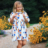 Girls Darcy Dress - Buttercup Floral | Pink Chicken