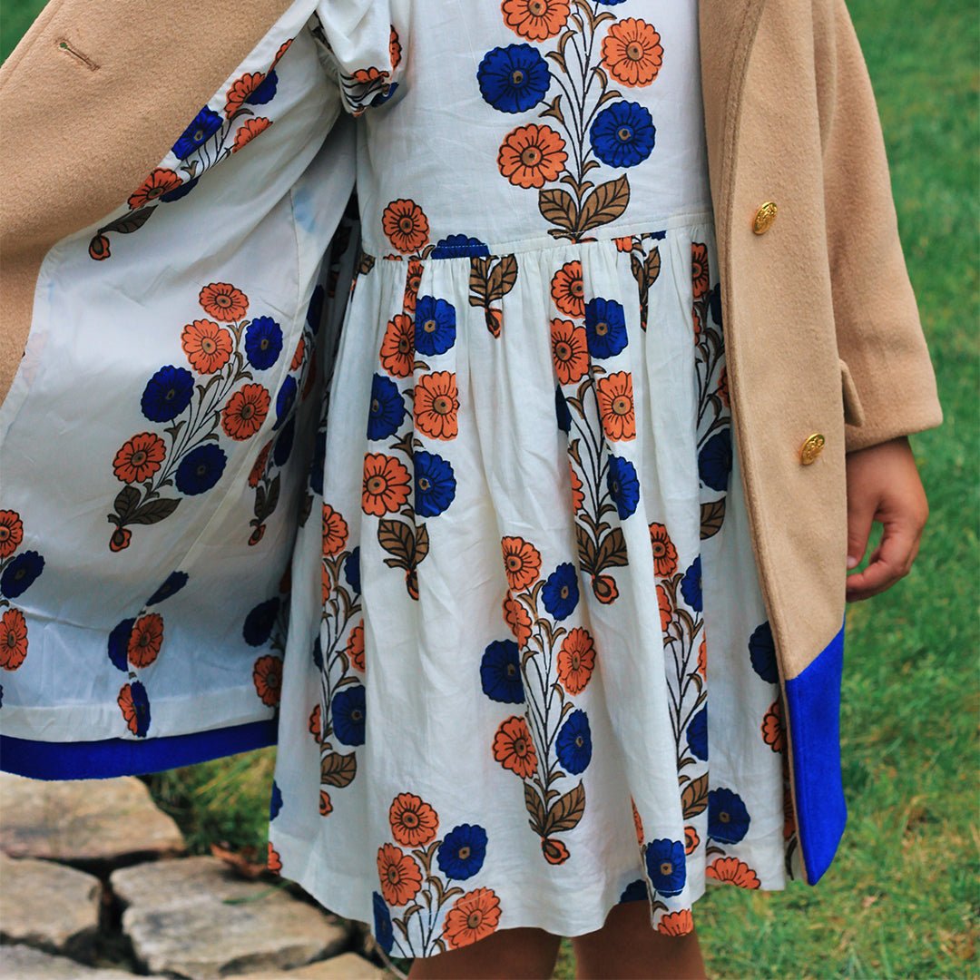 Girls Darcy Dress - Buttercup Floral | Pink Chicken