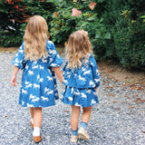 Girls Gianna Skirt - Wild Horses | Pink Chicken