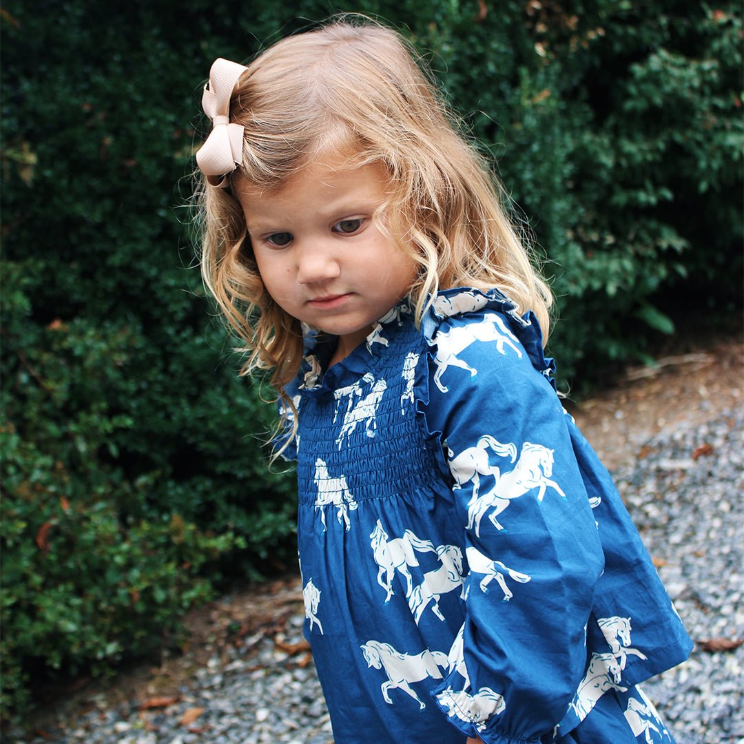 Girls Stevie Top - Wild Horses | Pink Chicken