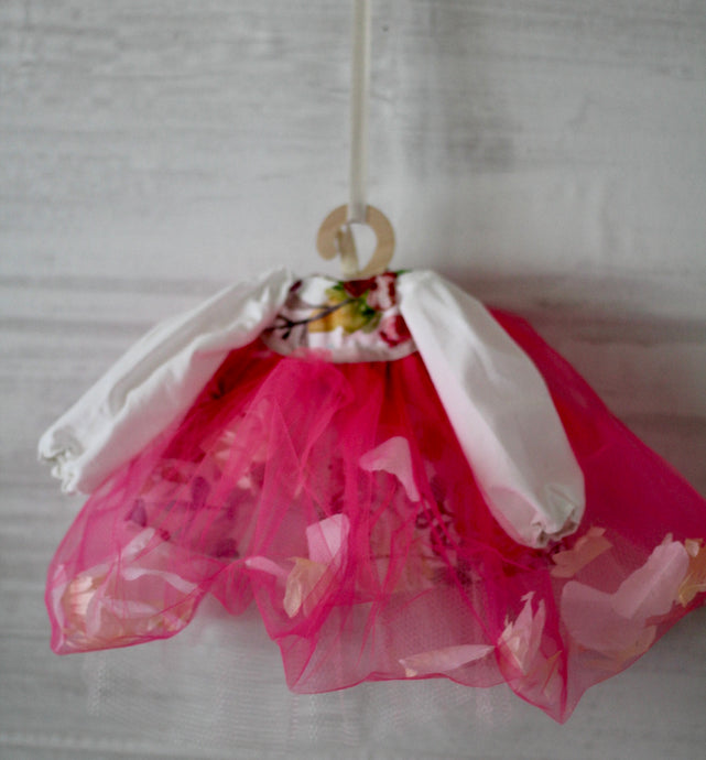 Cranberry Sweets Doll Dress