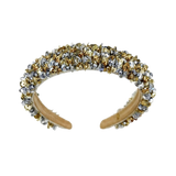 Multi Sequin Headband - Gold/Silver