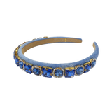 Holiday Jewel Headband - Blue