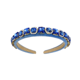 Holiday Jewel Headband - Blue