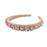 Holiday Jewel Headband - Pink