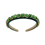 Holiday Jewel Headband - Green