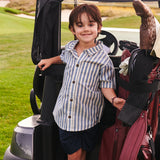 Boys Jack Shirt - Blue Stripe