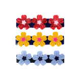 Floral Three Pack Clip Set