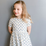 Sunny Dress - Tossed Dreidels