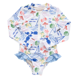 Girls Arden Suit - Island Multi