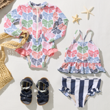 Girls Joy Tankini - Multi Bows