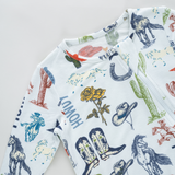 Baby Bamboo Romper - Western Dreams