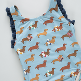 Girls Sylvie Suit - Swim Dachshunds