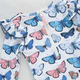 Girls Rachel Suit - Vintage Butterflies