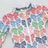 Baby Girls Arden Suit - Multi Bows