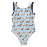 Girls Sylvie Suit - Swim Dachshunds