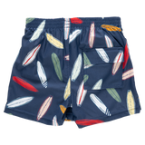 Boys Swim Trunk - Navy Surfboard