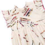 Girls Jennifer Dress - Tossed Crayons