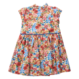 Girls Fatima Dress - Watercolor Meadow