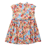 Girls Fatima Dress - Watercolor Meadow