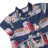 Girls Fatima Dress - Bookshelf