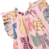 Baby Girls Harper Dress Set - Patterned Bows