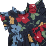 Baby Girls Jennifer Jumper - Navy Hibiscus Floral