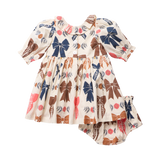 Baby Girls Amara Dress Set - Harvest Bows