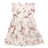 Girls Jennifer Dress - Tossed Crayons