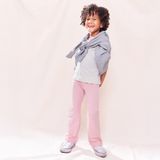 Cartwheel Flare Legging - Pink