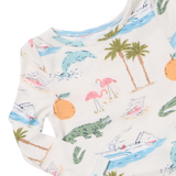 Kids Bamboo PJ Set - Florida