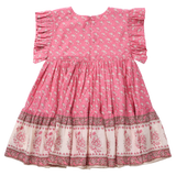Girls Kit Dress - Small Paisley
