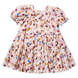 Girls Elizabeth Dress - Autumn Spots