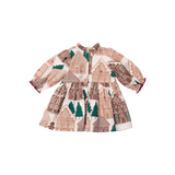 Doll Jennifer Dress - Gingerbread Houses