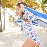 Girls Rachel Suit - Vintage Butterflies